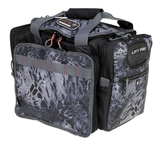 The Range Bag features a practical way of storing all the essentials a handgun or long gun shooter needs to bring along.